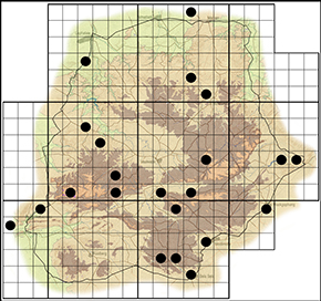 Zizula hylax Waterberg distribution